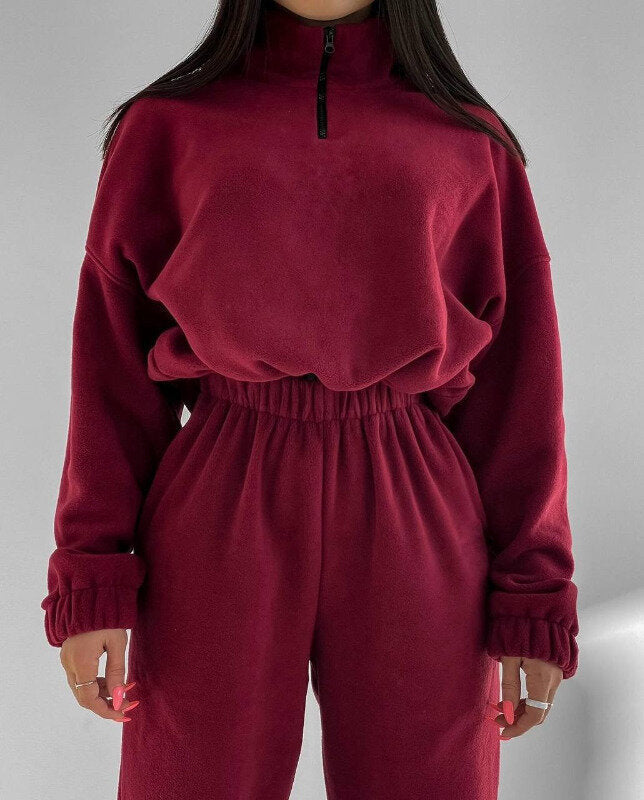 Ensemble Jogging Zip 🌹