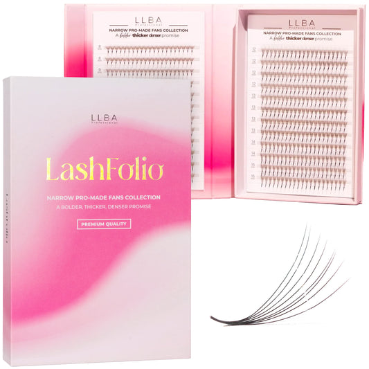 LashFolio Bouquets Pré faits Cils volume Faits à la Main